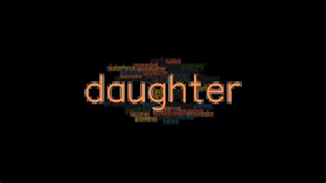 daughter synonym|daugh.